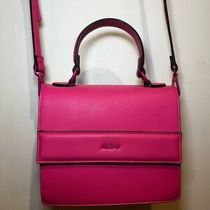 Aldo Barbie Pink Top Handle Crossbody Bag